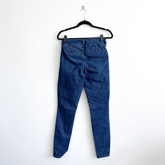 JustFab Womens Classic Denim High Rise Skinny Jeans Stretch Blue Size 27 - Picture 3 of 9